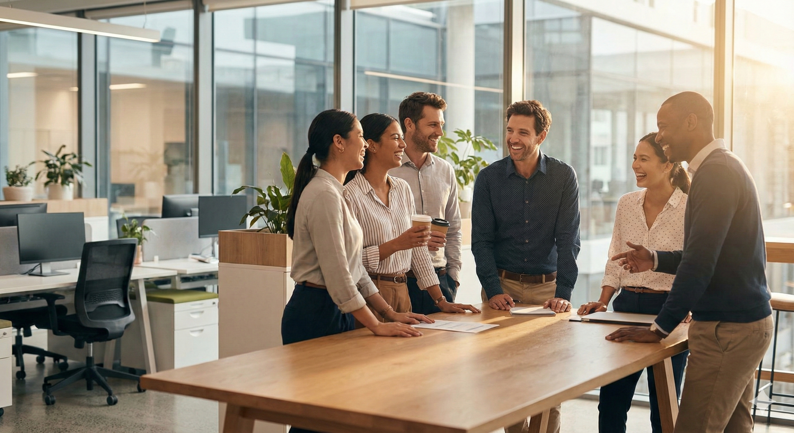 Illustration of people using Contingency Zero as an employee benefit